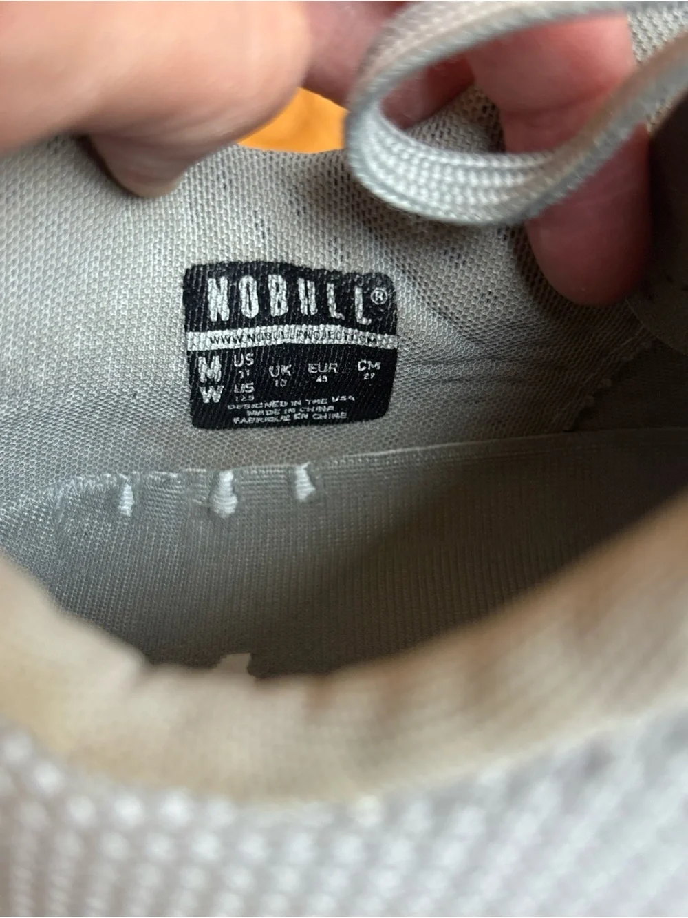 No Bull Outwork Edge Sneakers Gray Dot Shoes STRENGTH TRAINING SHOE Mens Size 11